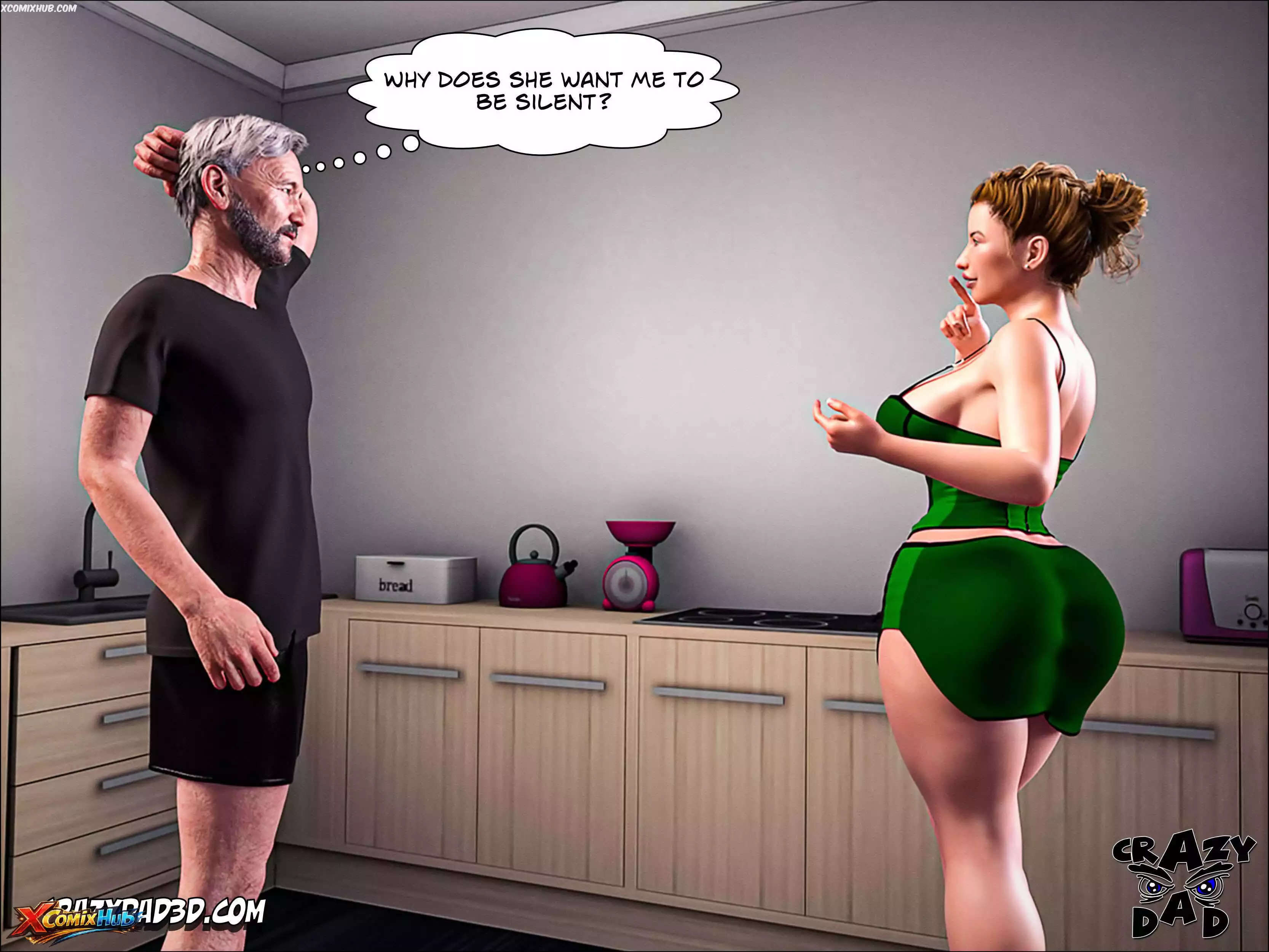 Father In Law At Home Chapter 18 Crazydad3d 056 Comic Page 56
